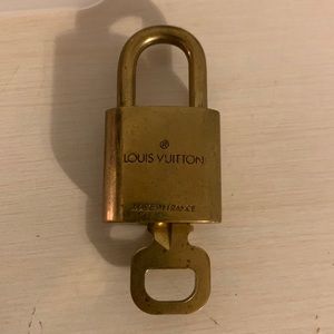 Louis Vuitton lock and key